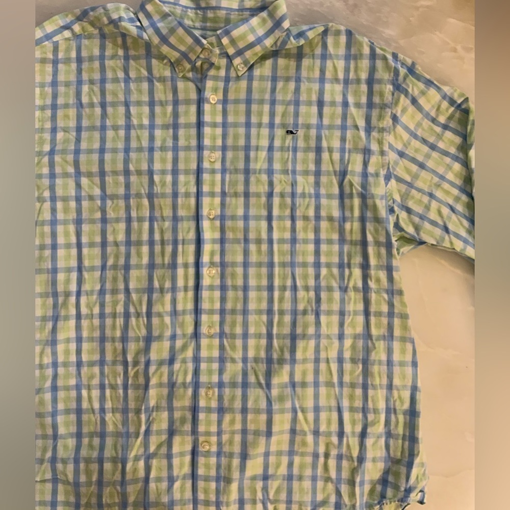 Mens XL long-sleeve button down